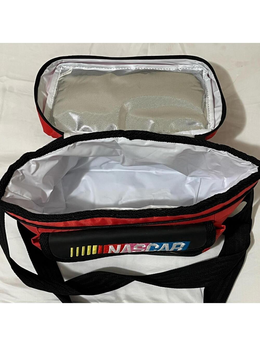NASCAR Red and Black Insulated Lunch Bag - Picture 3 of 7